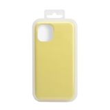 Силиконовый чехол для iPhone 11 Pro "Silicon Case" (светло-желтый)