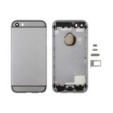 Задняя крышка аккумулятора для iPhone 5S в стиле iPhone 6S (серый) класс AAA (Amperin)