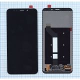 Дисплей (экран) в сборе с тачскрином для Xiaomi Redmi 5 Plus черный
