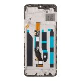 Дисплей (экран) в сборе с тачскрином для Tecno Spark 9 Pro черный с рамкой 