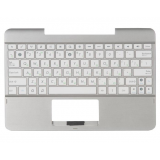 Клавиатура для планшета (трансформера) Asus Transformer Pad TF103C серебристая с серебристым топкейсом