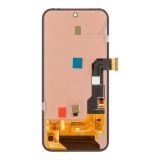 Дисплей (экран) в сборе с тачскрином для Google Pixel 8a (GKV4X, G6GPR, G8HHN, G576D) черный