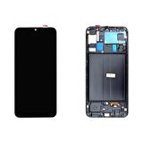 Дисплей (экран) в сборе с тачскрином дляSamsung Galaxy A50 A505F черный с рамкой In-cell