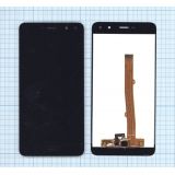 Дисплей (экран) в сборе с тачскрином для Huawei Y5 2017 черный