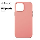 Силиконовый чехол для iPhone 13 Pro Max "Silicone Case" с поддержкой MagSafe (розовый)