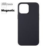 Силиконовый чехол для iPhone 13 Pro Max "Silicone Case" с поддержкой MagSafe (черный)