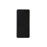 Дисплей (экран) в сборе с тачскрином для Samsung Galaxy S21 Ultra 5G SM-G998B черный с рамкой и аккумулятором (Premium LСD)