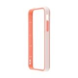 Чехол (бампер) G-Case для Apple iPhone 5C белый, розовый