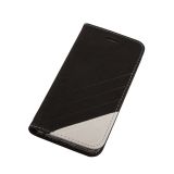 Чехол из эко – кожи OGDEN Sparkle для Apple iPhone 6, 6s раскладной, черный