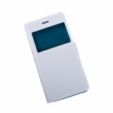 Чехол из эко – кожи X-Fitted Dual Use Anti Privacy для Apple iPhone 6, 6s раскладной с окошком, белый