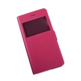 Чехол из эко – кожи X-Fitted Dual Use Anti Privacy для Apple iPhone 6, 6s раскладной с окошком, красный