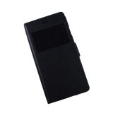 Чехол из эко – кожи X-Fitted Dual Use Anti Privacy для Apple iPhone 6, 6s раскладной с окошком, черный