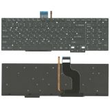 Клавиатура для ноутбука Sony Vaio SVT15 черная с подсветкой