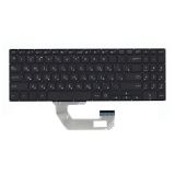 Клавиатура для ноутбука Asus UX561UD Q535UD черная без рамки, с подсветкой