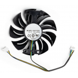 Вентилятор для видеокарты PowerColor Red Devil RX470, RX480, RX580, 4Pin+3Pin, 87мм, GA92B2U, №2