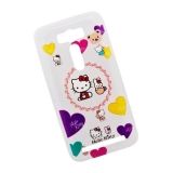 Силиконовый чехол Hello Kitty для Asus Zenfone Lazer (5") прозрачный