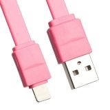 USB Дата-кабель Stable and Faster для Apple 8 pin 20 см. розовый