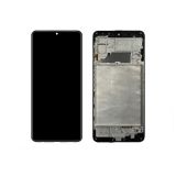 Дисплей (экран) в сборе с тачскрином для Samsung Galaxy M22 SM-M225FV/DS черный (OLED)