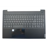 Клавиатура (топ-панель) для ноутбука Lenovo IdeaPad S340-15 черная с черным топкейсом, без подсветки Клавиатура (топ-панель) для ноутбука Lenovo IdeaPad S340-15 черная с черным топкейсом, без подсветки