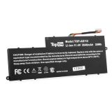 Аккумулятор TopON TOP-AS112 (совместимый с AC13C34) для ноутбука Acer Aspire E3-112 11.4V 30Wh (2640mAh) черный