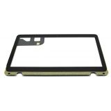 Сенсорное стекло (тачскрин) для ноутбука Asus Q304 Q304U Q304UA черное с рамкой (с разбора)