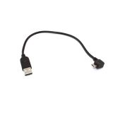 Кабель USB Type A на Micro USB угол вправо 0,25 м