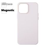 Силиконовый чехол для iPhone 13 Pro Max "Silicone Case" с поддержкой MagSafe (светло-розовый)