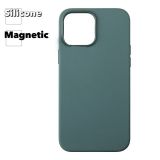 Силиконовый чехол для iPhone 13 Pro Max "Silicone Case" с поддержкой MagSafe (эвкалипт)
