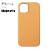 Силиконовый чехол для iPhone 13 "Silicone Case" с поддержкой MagSafe (светло-коричневый)
