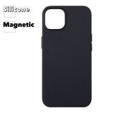 Силиконовый чехол для iPhone 13 "Silicone Case" с поддержкой MagSafe (черный)