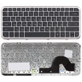 Клавиатура для ноутбука HP Pavilion dm3 dm3-1000 черная с бронзовой рамкой