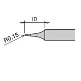 Сменное жало-нагреватель (картридж) RX-80HRT-SB d5.4х34.5мм для паяльника GOOT 24V