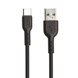 USB кабель Hoco X33  Type-C 5A Surge Charging Data Cable L=1М черный