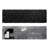 Клавиатура для ноутбука HP Pavilion SleekBook 15 15-b series черная без рамки