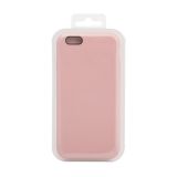 Силиконовый чехол для iPhone 6/6S Silicone Case (розовый, блистер)