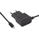 Зарядное устройство для Apple 8 pin 2.1 А черное коробка LP