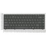Клавиатура для ноутбука Acer eMachines D725 черная с длинным шлейфом (версия Packpard Bell NJ65)
