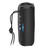 Bluetooth колонка HOCO HC16 Vocal sports BT5.3, 2x5W, AUX, FM, microSD, USB, RGB (черная)