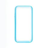Чехол (бампер) LF для Apple iPhone 5C голубой