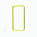 Чехол (бампер) для Apple iPhone 5, 5s, SE голубой, желтый