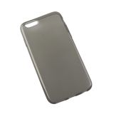Силиконовый чехол LP для Apple iPhone 6, 6s ультратонкий, прозрачный, черный