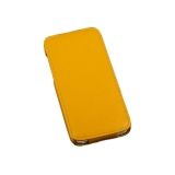 Чехол из эко – кожи RICH BOSS для Apple iPhone 5C раскладной, желтый