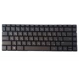 Клавиатура для ноутбука HP Pavilion 13-AN, 13-AG, 13-AH, 13-AQ чёрная без рамки, с подсветкой