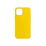 Чехол для iPhone 12, 12 Pro (6.1) Silicone Case желтый