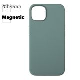 Силиконовый чехол для iPhone 13 "Silicone Case" с поддержкой MagSafe (эвкалипт)