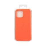 Силиконовый чехол для iPhone 13 Pro Max "Silicone Case" (красно-оранжевый)