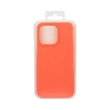 Силиконовый чехол для iPhone 13 Pro "Silicone Case" (красно-оранжевый)