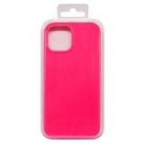Силиконовый чехол для iPhone 13 Mini "Silicone Case" (ярко-розовый)