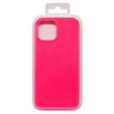 Силиконовый чехол для iPhone 13 Mini "Silicone Case" (ярко-розовый) 