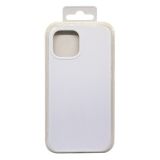 Силиконовый чехол для iPhone 13 Mini "Silicone Case" (серо-белый)